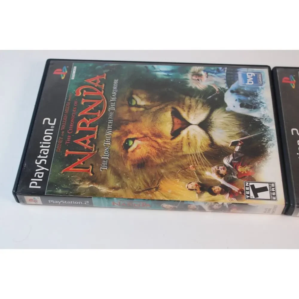 2 gams: Chronicles of Narnia: Prince Caspian + Lion/Witch/Wardrobe (Sony PS2)
